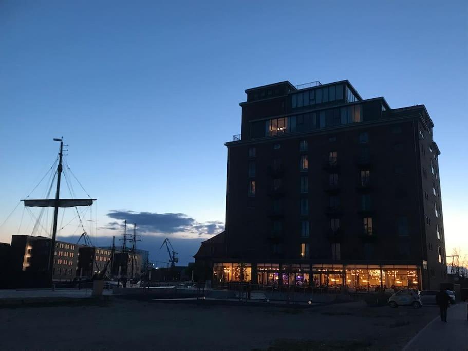 Meerblick, Balkon Und Private Sauna Im Historischen Getreidespeicher Wißmar Eksteriør bilde
